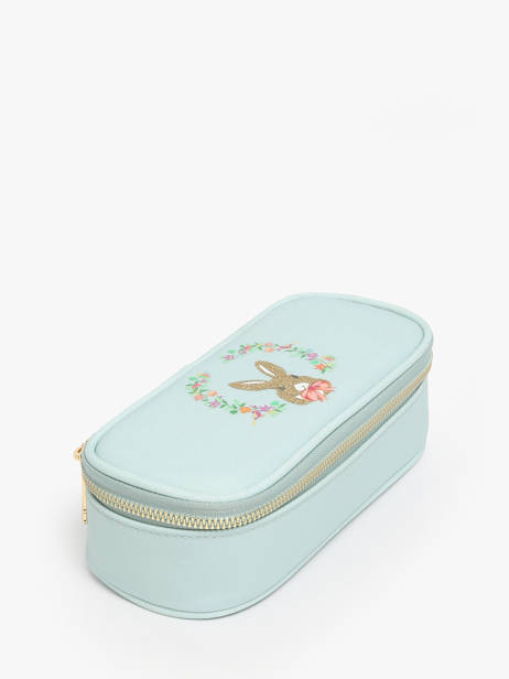 1 Compartment Pouch Jeune premier Blue classics C other view 1