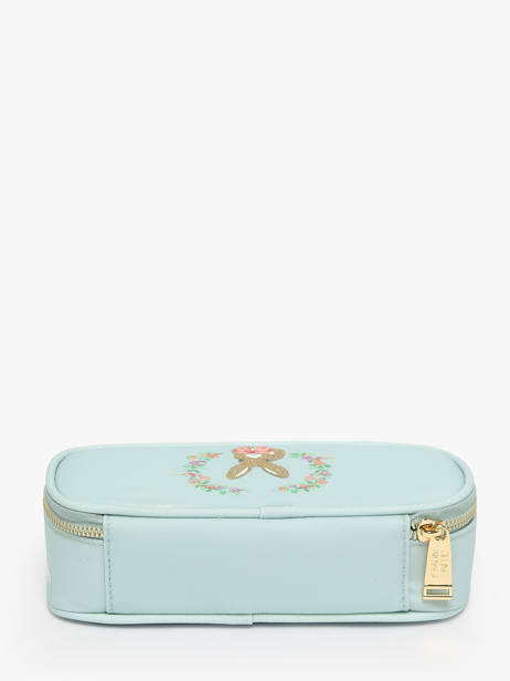 1 Compartment Pouch Jeune premier Blue classics C other view 3