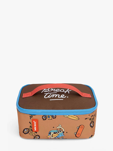 Lunch Bag Hello hossy Brown cool kids P