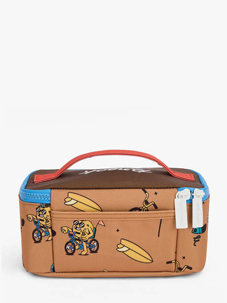 Lunch Bag Hello hossy Brown cool kids P other view 2