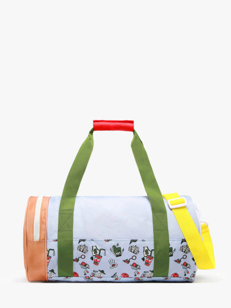 Kids Travel Bag Hello hossy Blue cool kids P other view 3