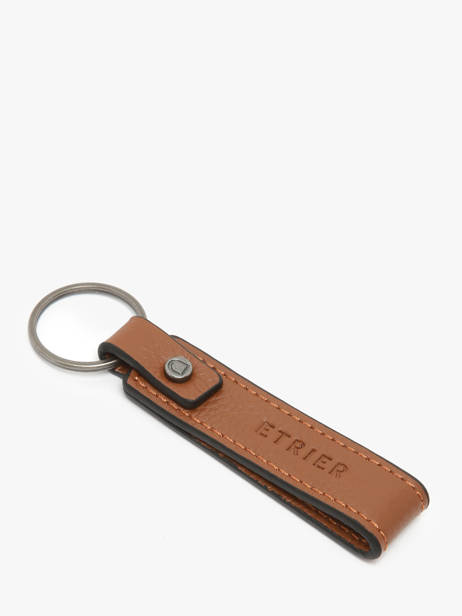 Porte-clefs Flandres Cuir Etrier Marron flandres EFLA7850 vue secondaire 1