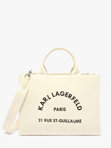 Sac Porté Main Rsg Coton Karl lagerfeld Blanc rsg A1W50010