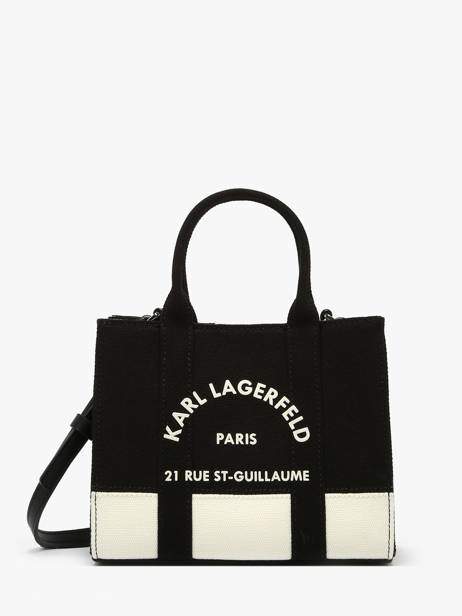 Sac Bandoulière Rsg Coton Karl lagerfeld Noir rsg A3W50027