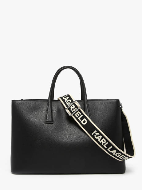 Handbag Rsg Polyurethane Karl lagerfeld Black rsg A3W30315 other view 4