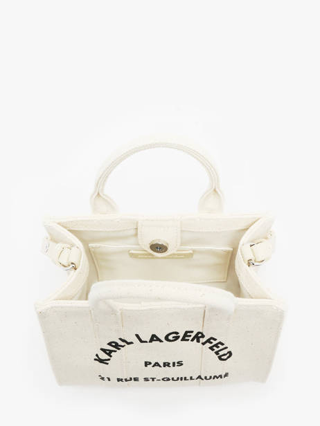 Shoulder Bag Rsg Cotton Karl lagerfeld Beige rsg A1W50118 other view 3