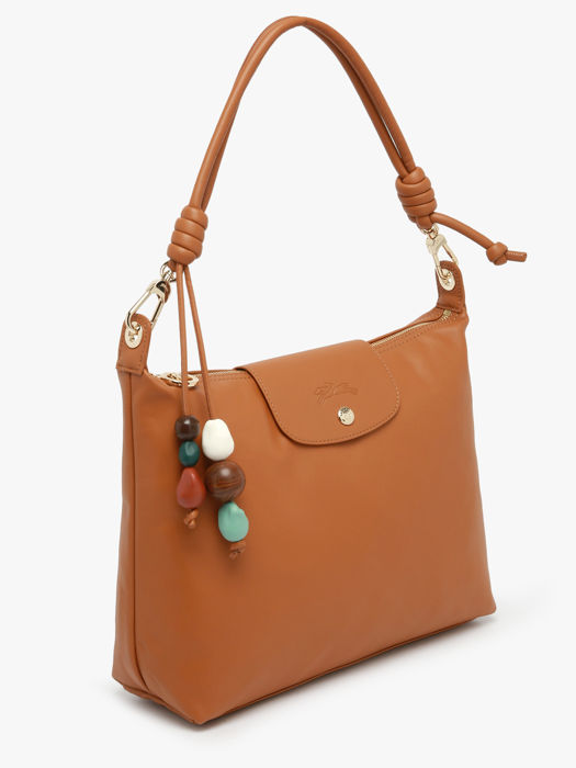 Longchamp Le pliage xtra perles Hobo bag Brown