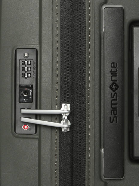 Expandable Cabin Luggage Samsonite Green upscape 155315 other view 1