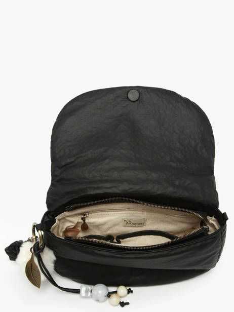 Sac Bandoulière M Alizier Woomen Noir alizier WALI04 vue secondaire 3