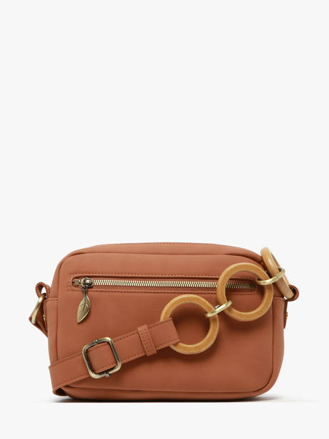 Sac Bandoulière Heliconia Woomen Marron heliconia WHEL11 vue secondaire 4