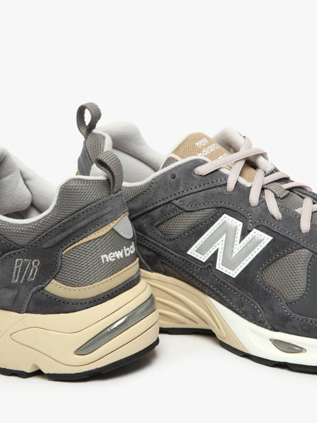 Sneakers 878 In Leather New balance Gray boy CM878MG1 other view 2