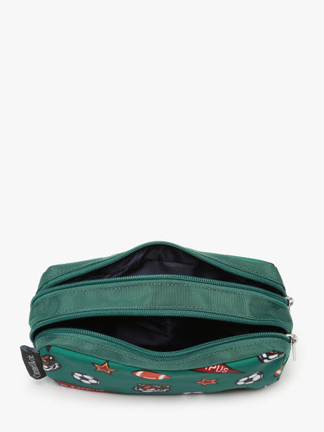 Trousse 2 Compartiments Caramel et cie Vert fier GA vue secondaire 1