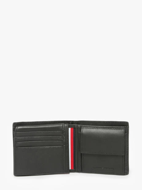 Wallet Leather Tommy hilfiger Black central AM13515 other view 1