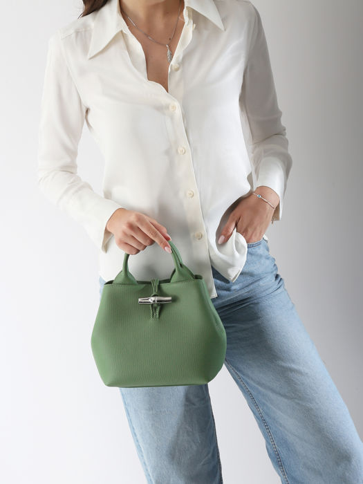 Longchamp Le roseau Handbag Green