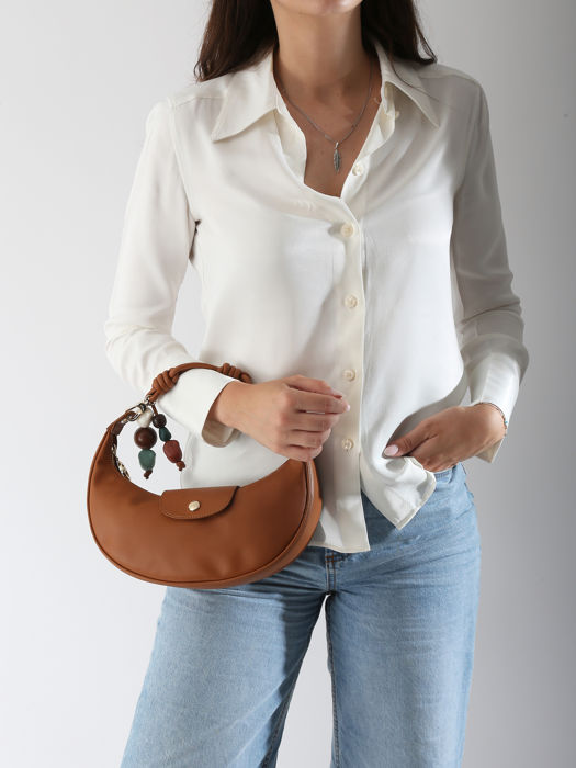 Longchamp Le pliage xtra perles Hobo bag Brown