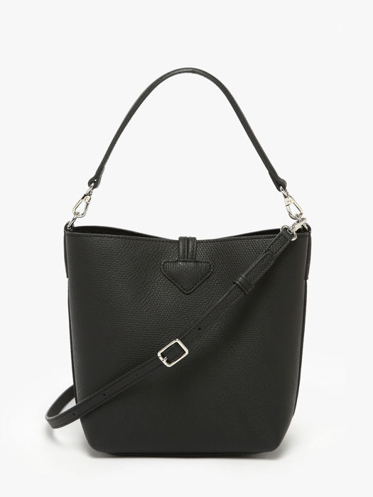 Longchamp Le roseau Sacs porté travers Noir