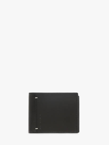 Wallet With Coin Purse Leather Maverick Black urban classic MAVUC004