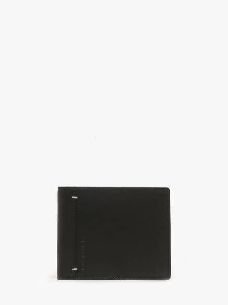 Wallet With Card Holder Leather Maverick Black urban classic MAVUC005