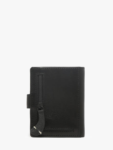 Wallet With Card Holder Leather Maverick Black urban classic MAVUC062 other view 3