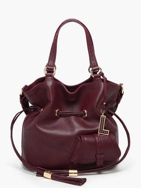 Sac Seau M Premier Flirt Cuir Lancel Violet premier flirt A10110 vue secondaire 2