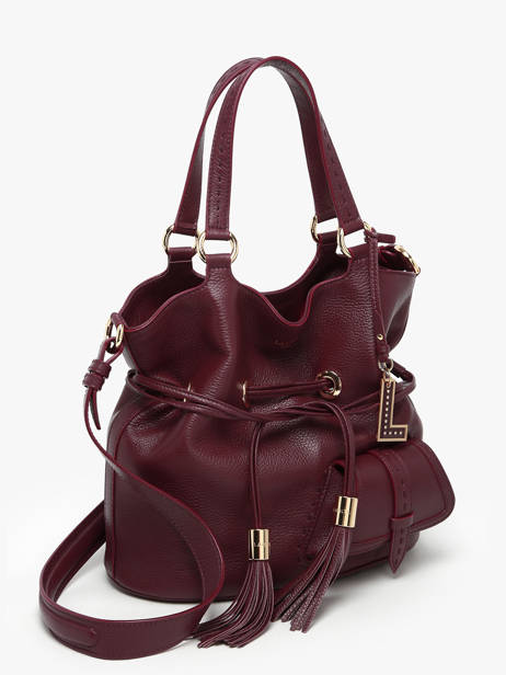 Sac Seau M Premier Flirt Cuir Lancel Violet premier flirt A10110 vue secondaire 3