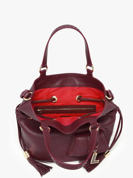 Sac Seau M Premier Flirt Cuir Lancel Violet premier flirt A10110 vue secondaire 4