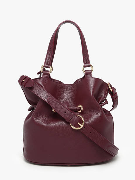 Sac Seau M Premier Flirt Cuir Lancel Violet premier flirt A10110 vue secondaire 5