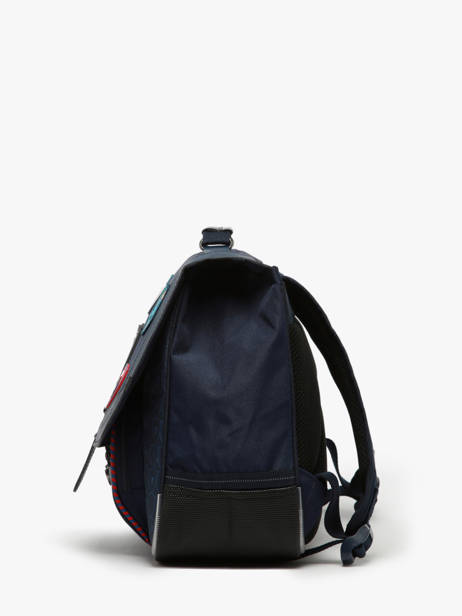 1 Compartment Satchel Tann's Blue les fantaisies g 35143 other view 2