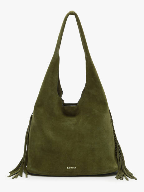 Sac Port paule M Country Cuir Etrier Vert country ECOU154M