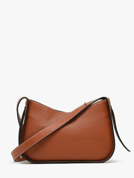 Crossbody Bag M Foudre Leather Etrier Brown foudre EFOD089M other view 6