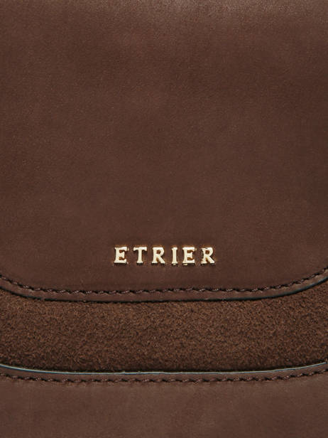 Crossbody Bag M Lasso Leather Etrier Brown lasso ELAS152M other view 5