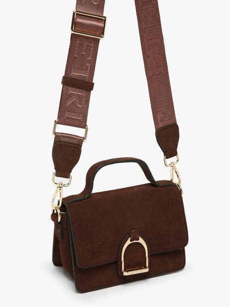 Sac Bandoulière Xs Altesse Suede Etrier Marron altesse suede EASU048X vue secondaire 2