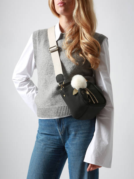 Shoulder Bag S Crocus Woomen Black crocus WCRO33 other view 1