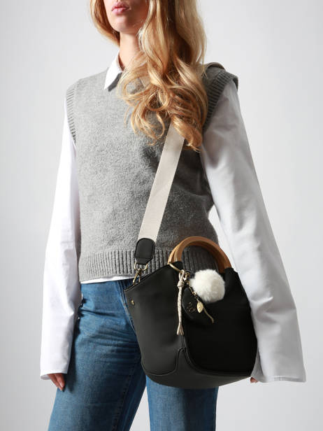 Sac à Main M Crocus Woomen Noir crocus WCRO23 vue secondaire 2