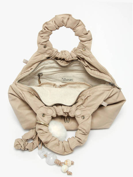 Sac Bandoulière Alizier Woomen Beige alizier WALI06 vue secondaire 4