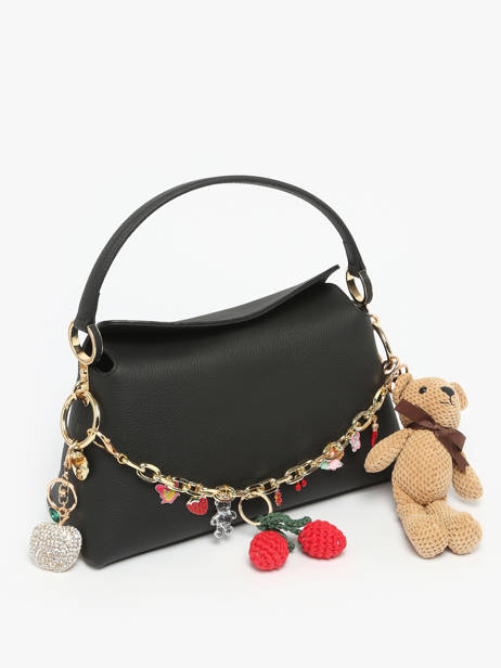 Double Bijou De Sac Cherry Viamailbag Beige long charm L vue secondaire 1