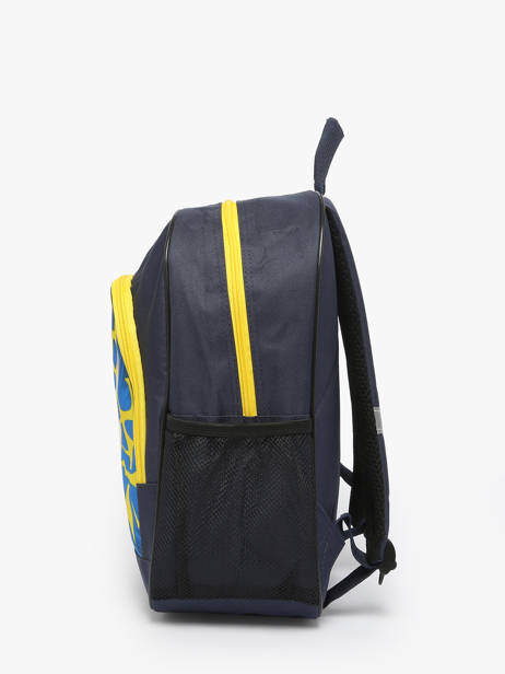 2-compartment Backpack Pokemon Blue pikachu eclair 25IK204P other view 2