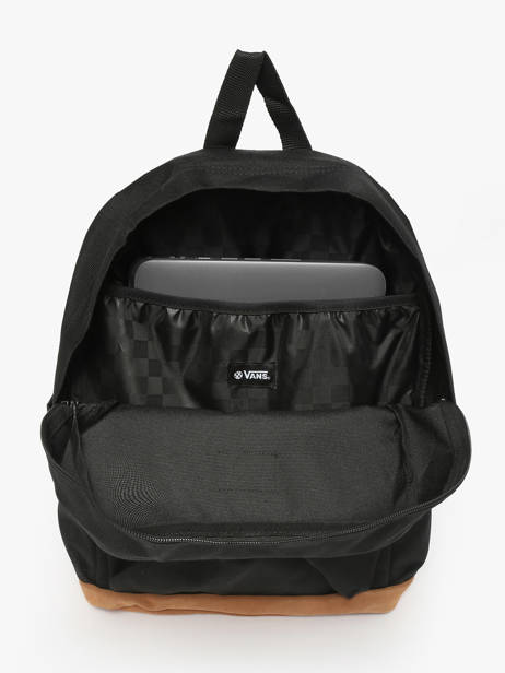 Sac à Dos 1 Compartiment Vans Noir backpack VN000HRJ vue secondaire 2