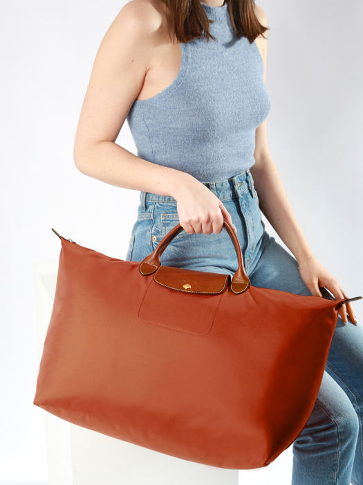 Longchamp Le pliage original Sacs de voyage Orange