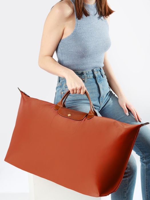 Longchamp Le pliage original Sacs de voyage Orange