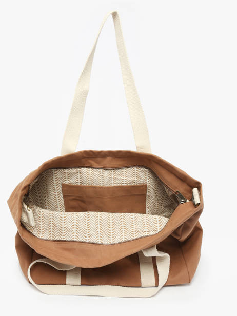 Sac Porté épaule Cesar Coton Hindbag Marron best seller CESAR vue secondaire 3