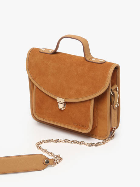 Sac Bandoulière La Suite Cuir Paul marius Orange la suite GEOR2SUI vue secondaire 2
