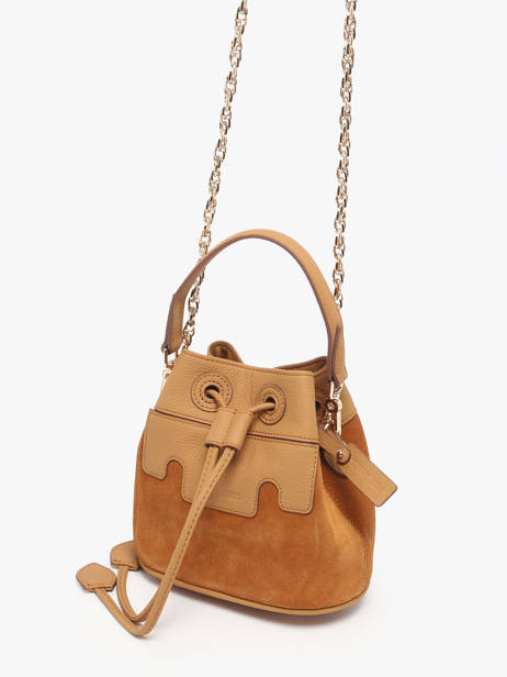 Sac Bandoulière La Suite Cuir Paul marius Orange la suite CAPUXSUI vue secondaire 1