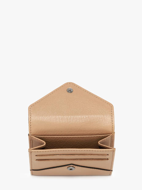 Porte-monnaie Cuir Yves renard Marron enveloppe 29250 vue secondaire 1