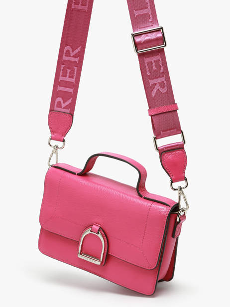Sac Bandoulière S Altesse Cuir Etrier Rose altesse EALT048S vue secondaire 2