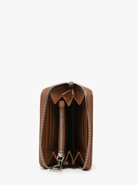 Coin Purse Altesse Leather Etrier Beige altesse EALT096M other view 3