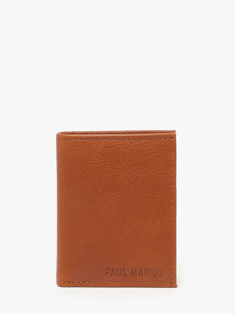 Leather Marius Wallet Paul marius Brown vintage MARIUS