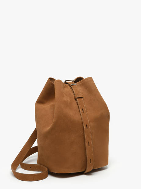 Sac Porté épaule Sac à Dos M Cavalier Nubuck Cuir Etrier Beige cavalier nubuck ECAN126M vue secondaire 5