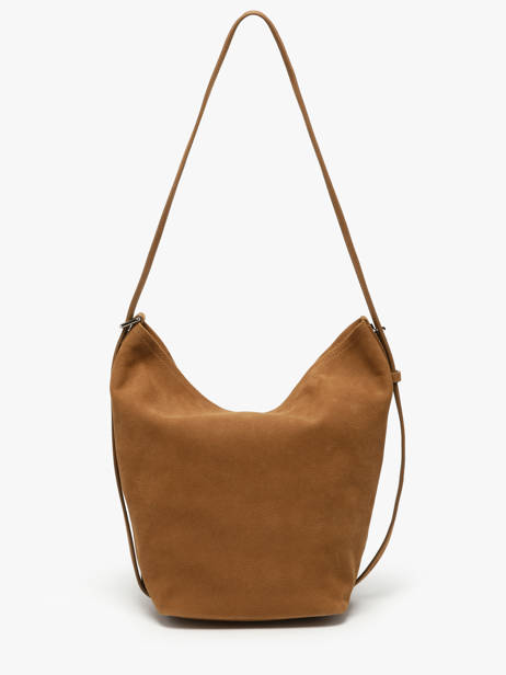 Sac Porté épaule Sac à Dos M Cavalier Nubuck Cuir Etrier Beige cavalier nubuck ECAN126M vue secondaire 7