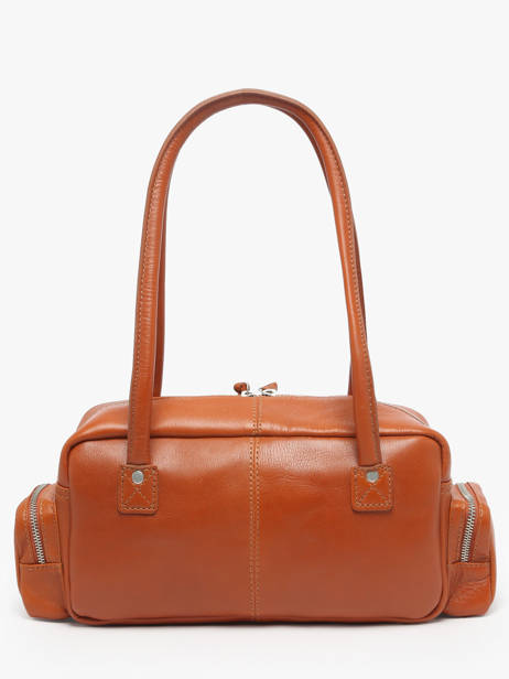 Sac Porté épaule 90's Cuir Paul marius Marron 90's BASSE90S vue secondaire 4